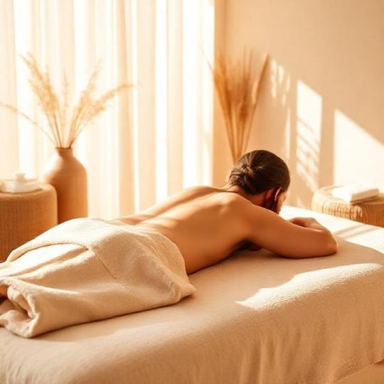massage californien détente enveloppant