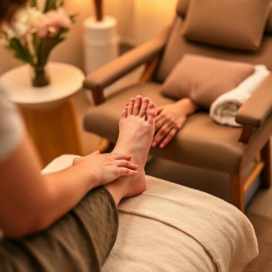 réflexologie plantaire pieds bien-être